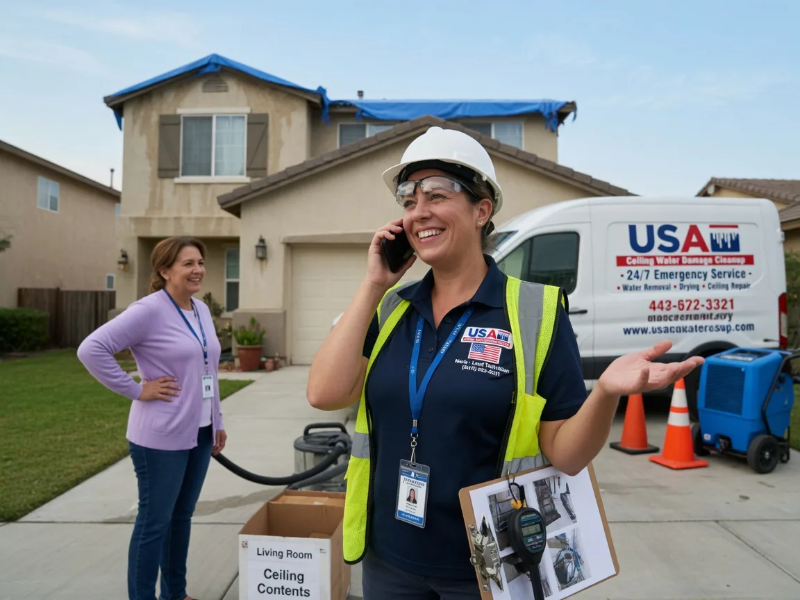 Ceiling Water Damage Restoration Leonore, IL FAQs